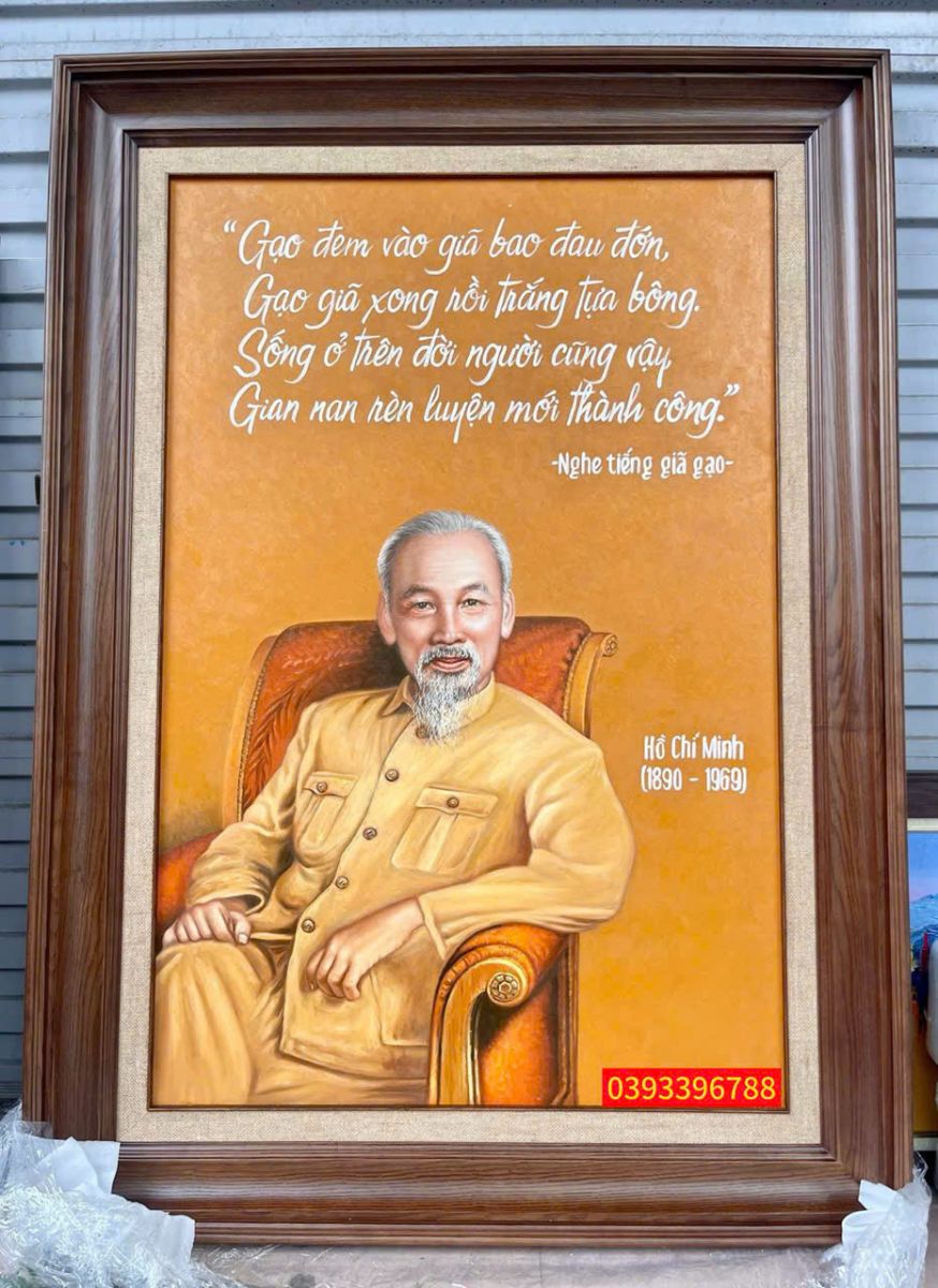 tranh Bác Hồ