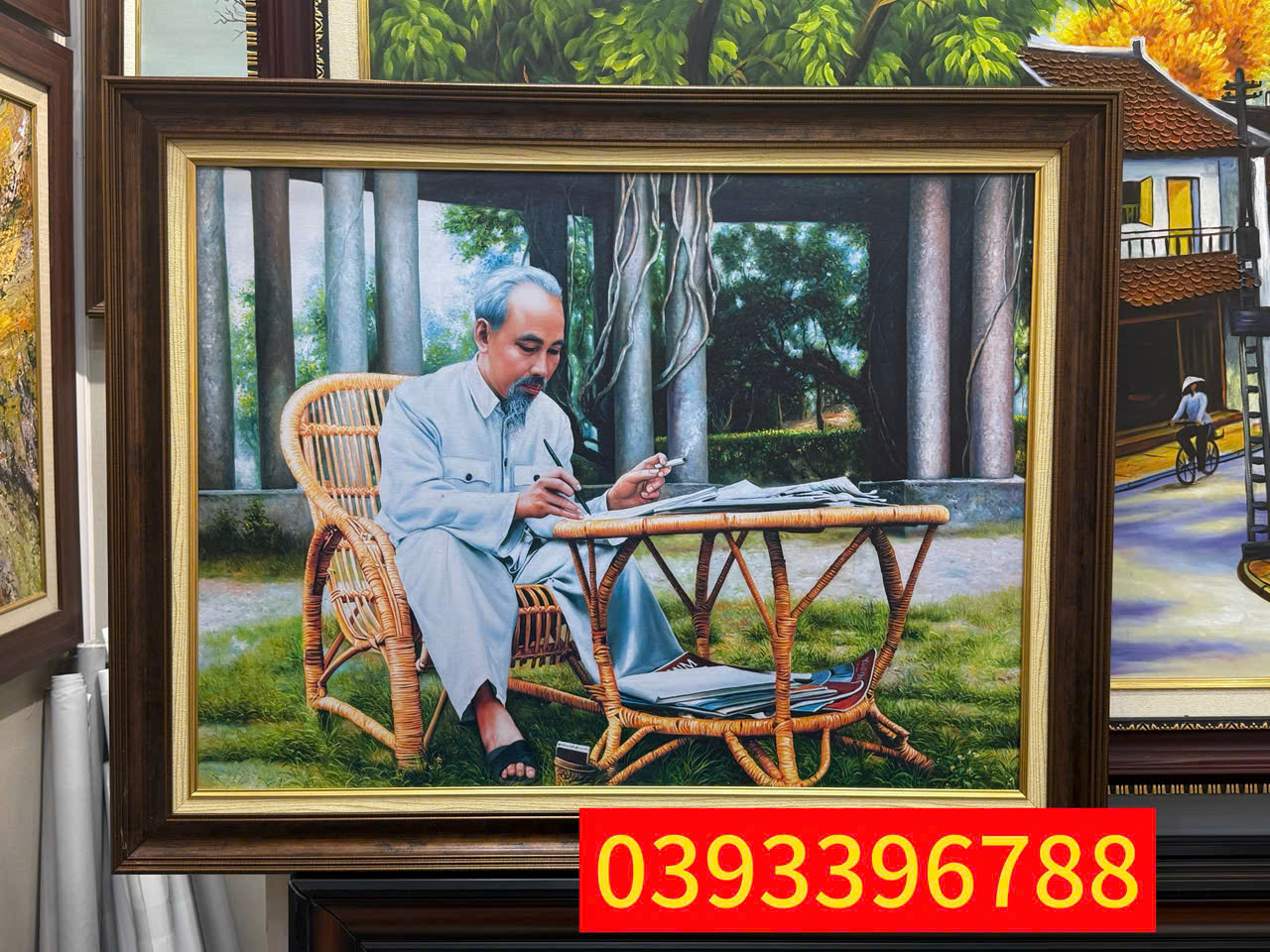Tranh Bác Hồ 