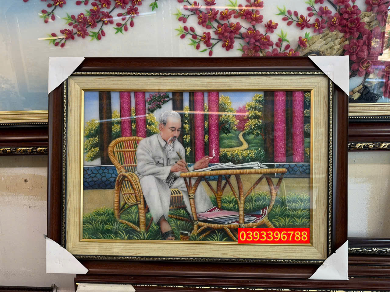 tranh chân dung Bác Hồ ý nghĩa làm quà tặng