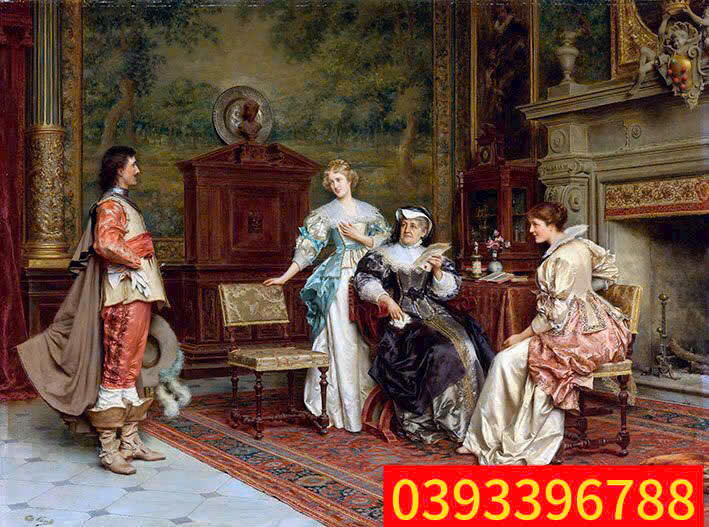 tranh phong cảnh châu âu đẹp