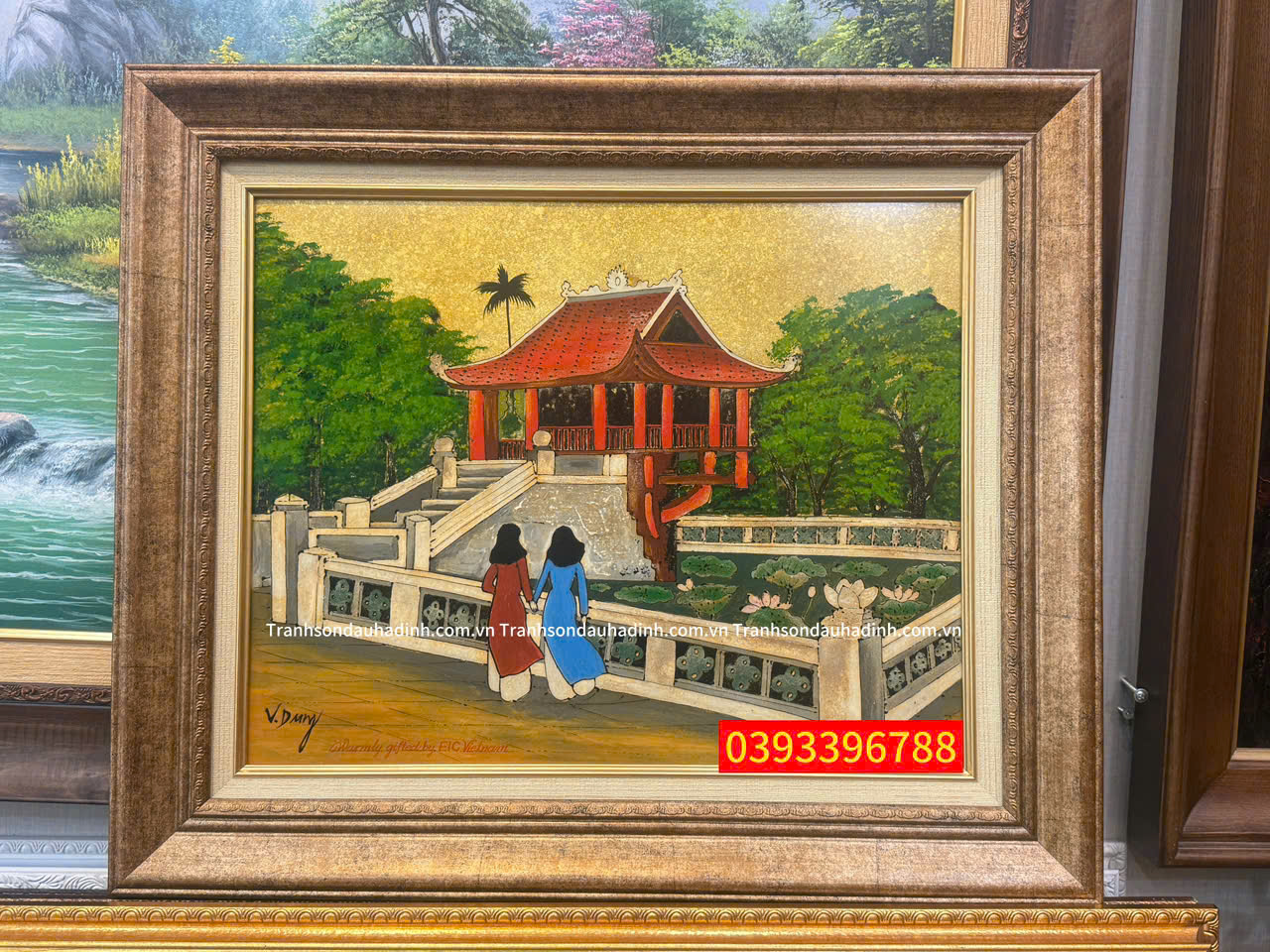 tranh chùa một cột