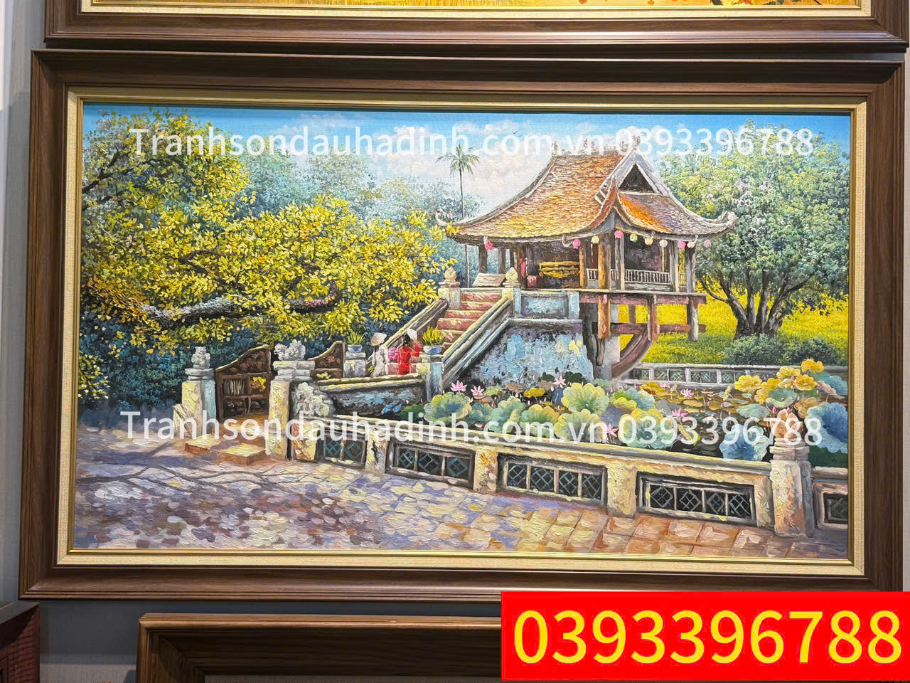 tranh chùa một cột