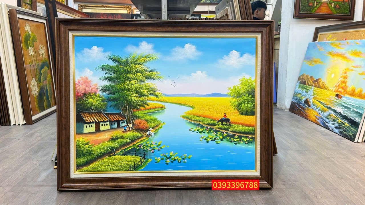 tranh đồng quê