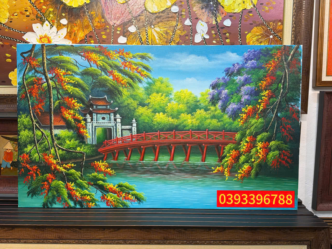 tranh hồ gươm