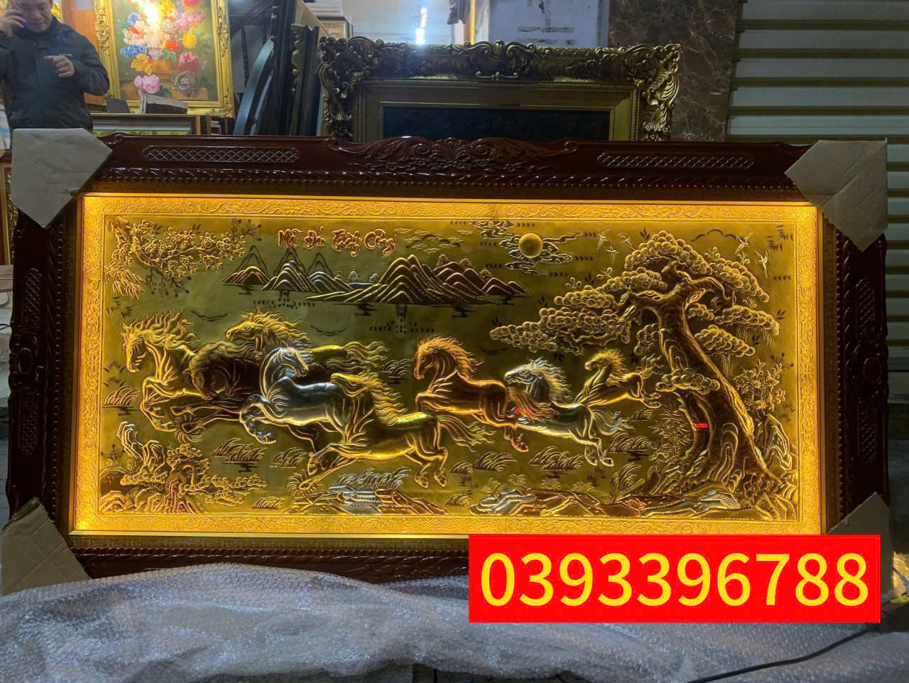 Tranh mã đáo thành công đẹp tranh mã đáo thành công