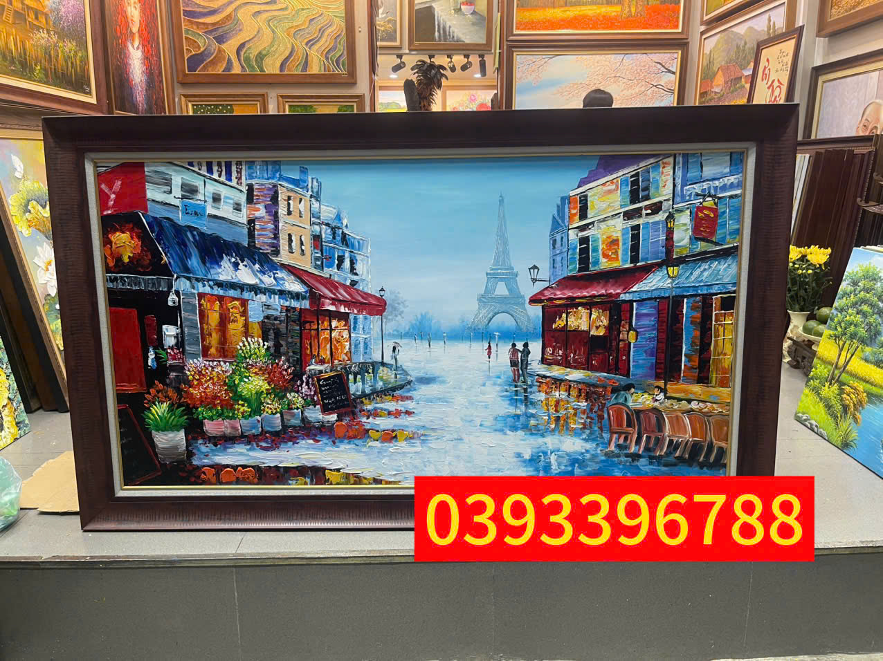 tranh phong cảnh châu âu đẹp