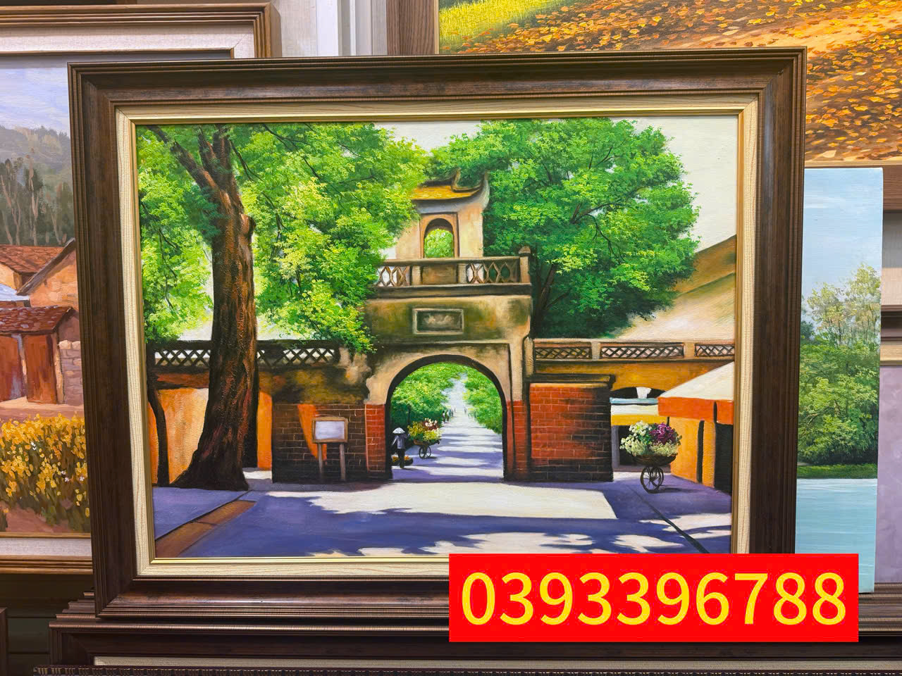 Tranh phố cổ, tranh ô quan chưởng
