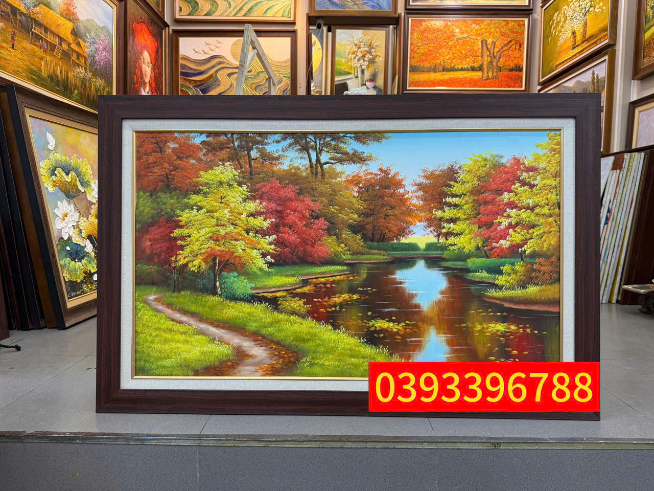 tranh phong cảnh châu âu đẹp