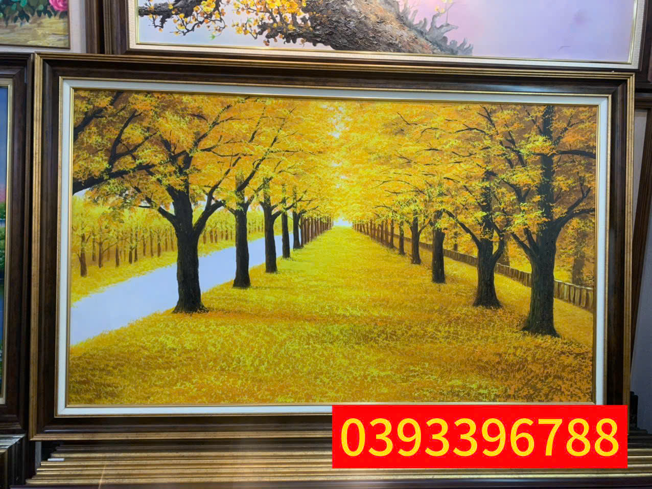 Tranh phong cảnh mùa thu