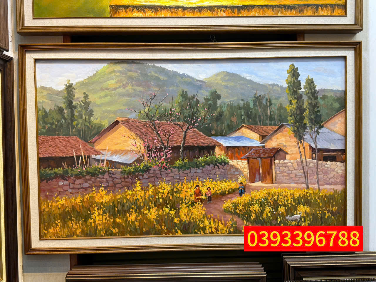 tranh phong cảnh Tây bắc đẹp