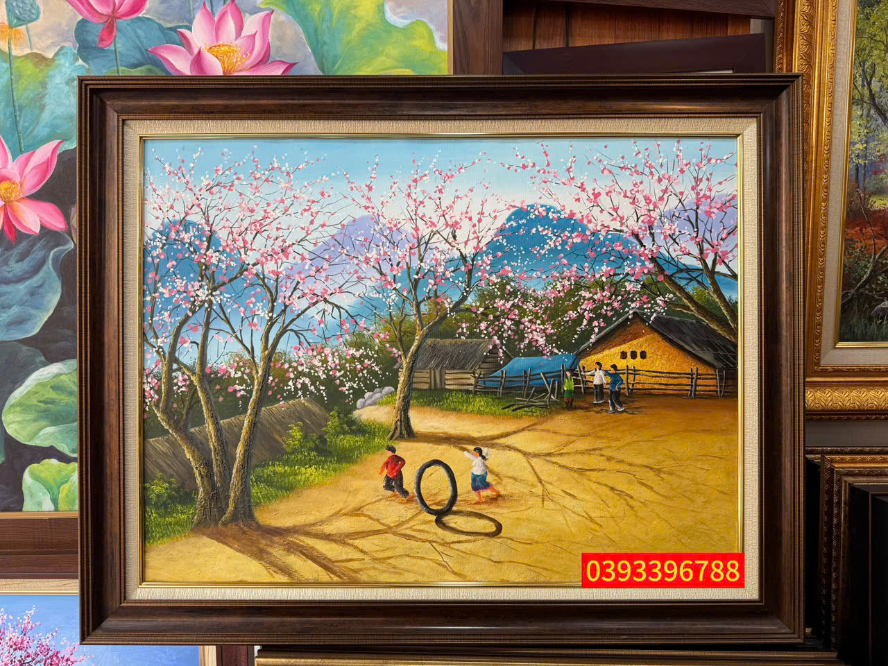 tranh phong cảnh Tây bắc đẹp