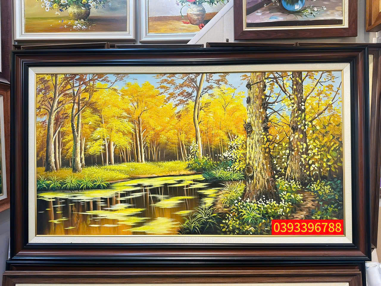 tranh phong cảnh châu âu đẹp