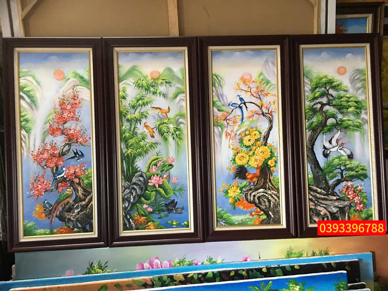 Tranh tứ quý