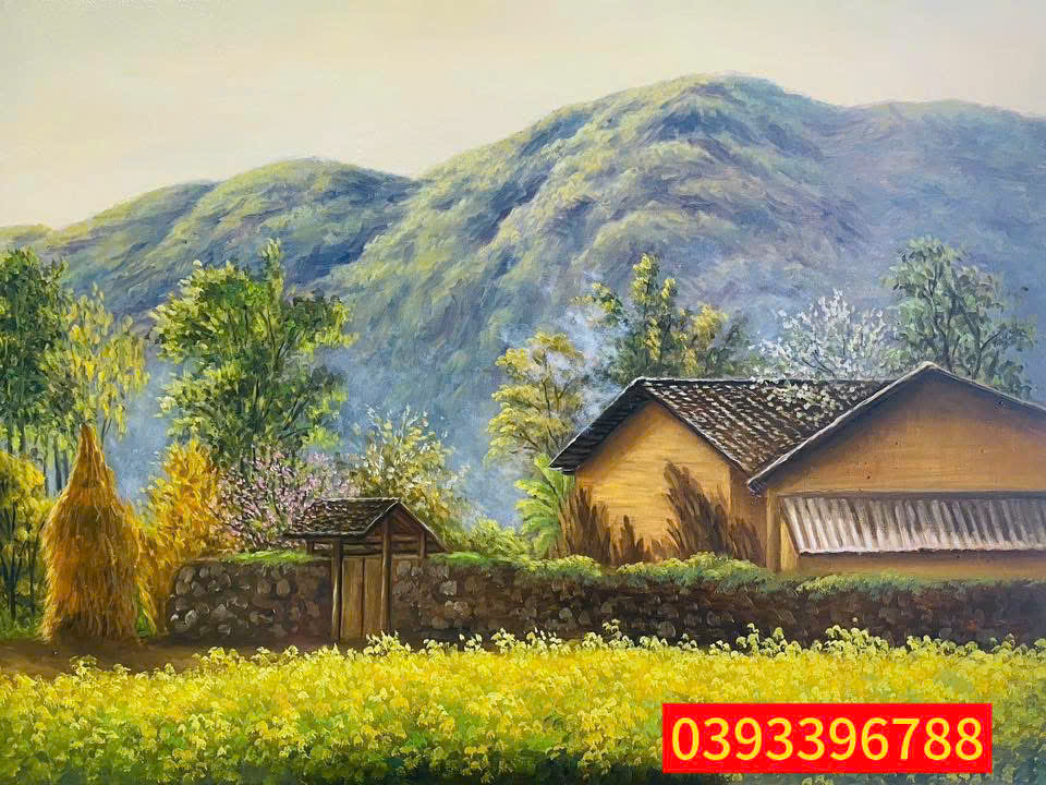 Tranh Tây bắc đẹp