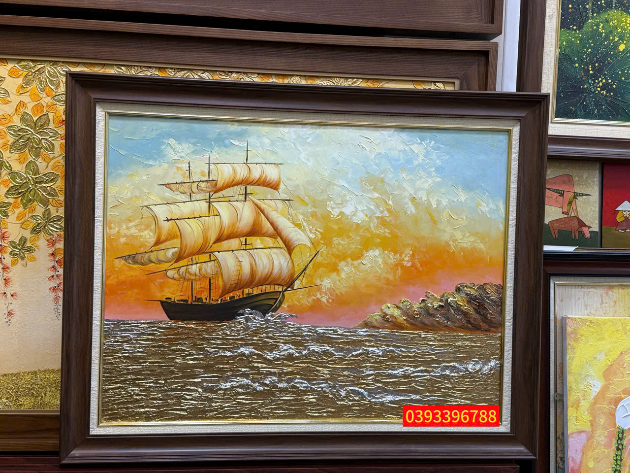 tranh thuận buồm xuôi gió