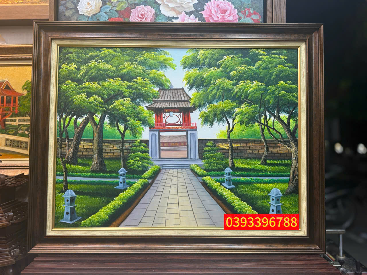 Tranh Văn Miếu Quốc Tử Giám Tranh Văn Miếu